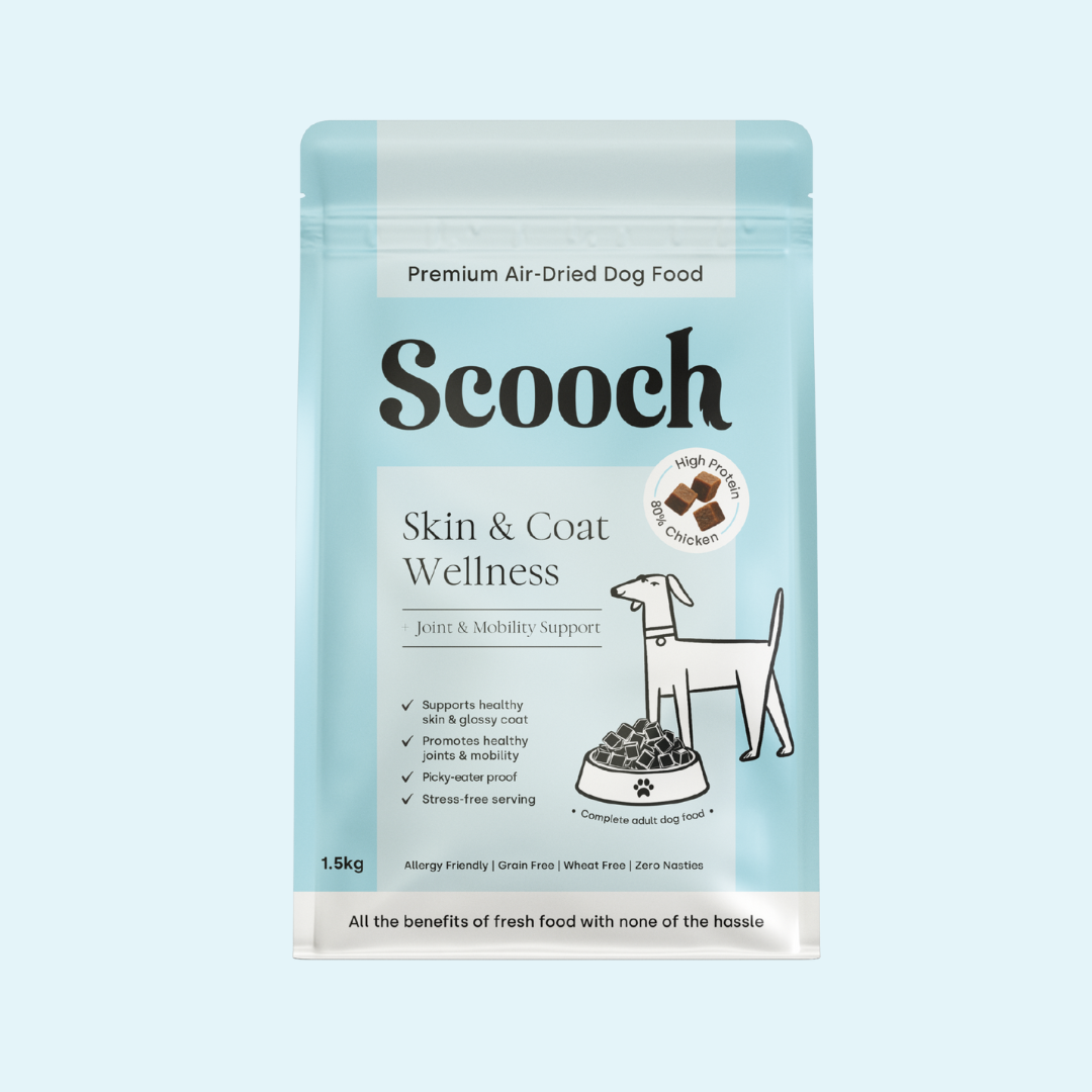 Premium Air-Dried Dog Food - Skin & Coat Wellness.