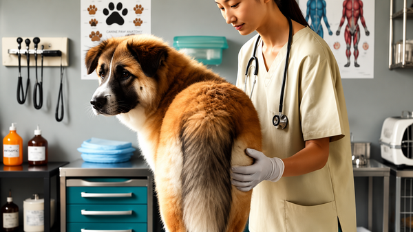 What happens if a dog's glands aren't expressed?