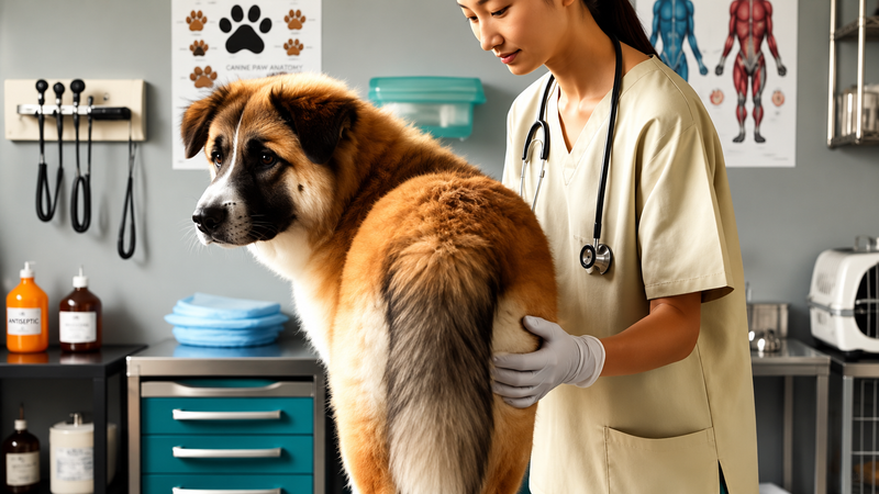 What happens if a dog's glands aren't expressed?