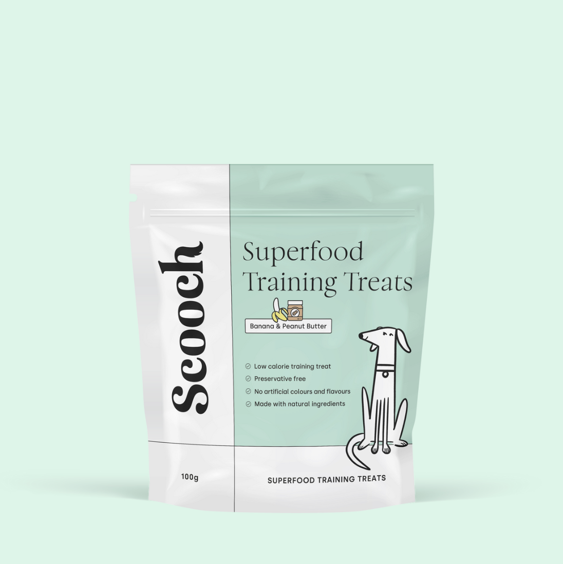 Training Treats Banana & Peanut Butter (3 packs)